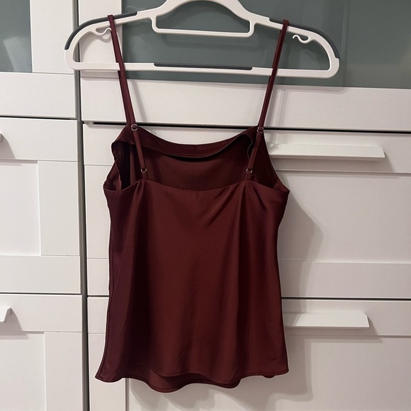 Abercrombie & Fitch Satin Squareneck Cami Top - Picture 5 of 7